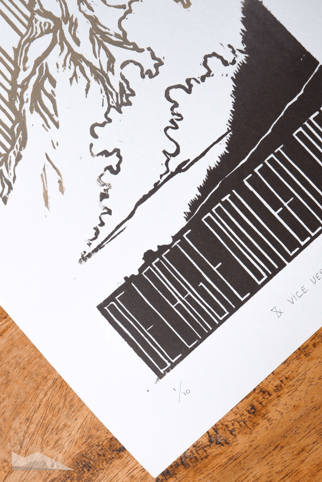 Woodcut '& Vice versa'