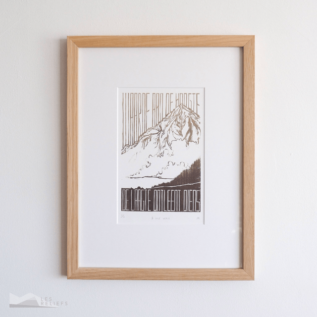 Woodcut '& Vice versa'
