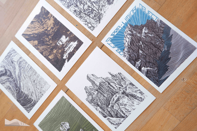 Landscape postcard set
