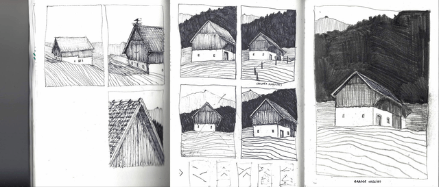 Woodcut 'Refuge'