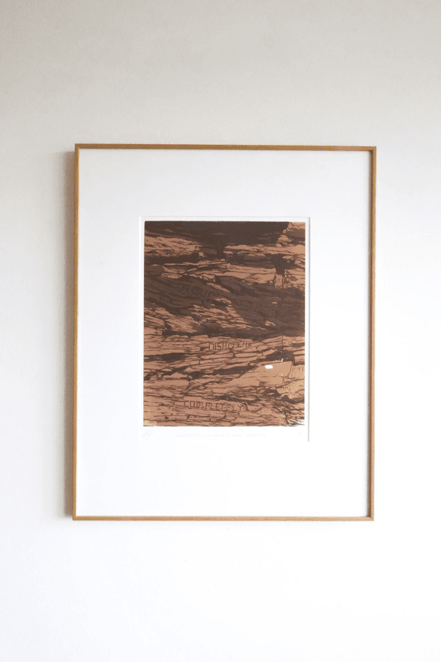 Woodcut &#039;Buntsandstein&#039;